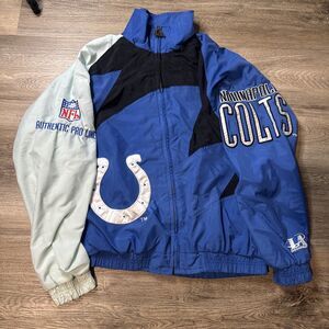 Vintage NFL Logo Athletic Pro Line Indianapolis Colts Mens sz Medium Jacket